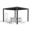 Platinum Sun & Shade Pergola Optiva Prosail 319x319cm waterproof