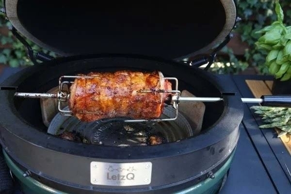 LETZQ Spit Kamado 18inch voor Big Green Egg Large