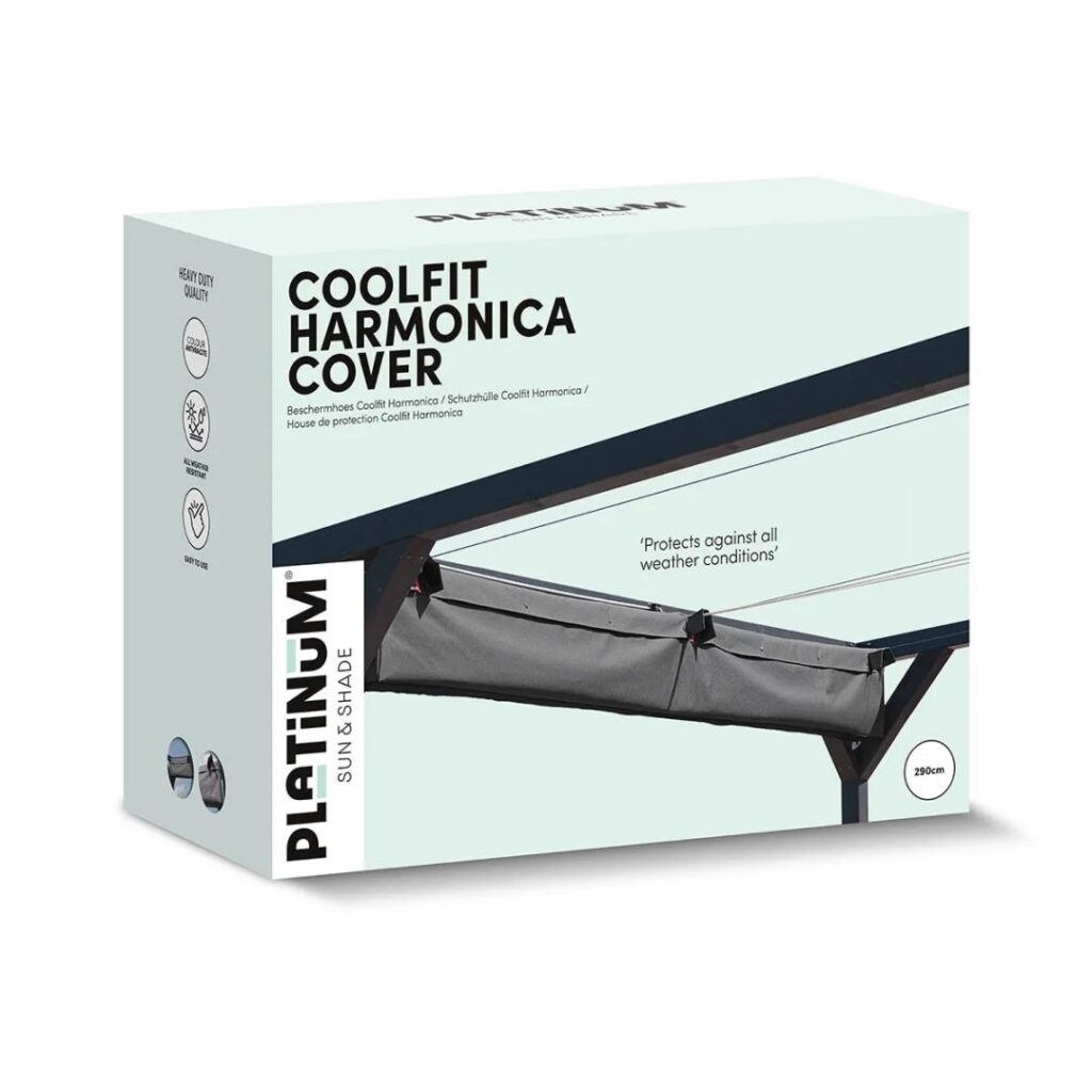 Platinum Sun & Shade beschermhoes Harmonica Schaduwdoek 290cm