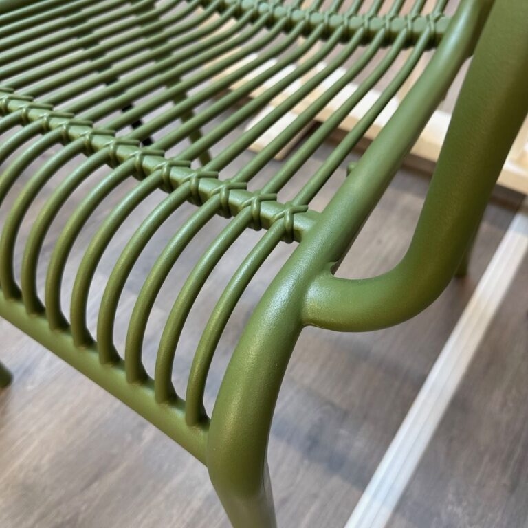 Rattie stapelbare tuinstoel Olijfgroen