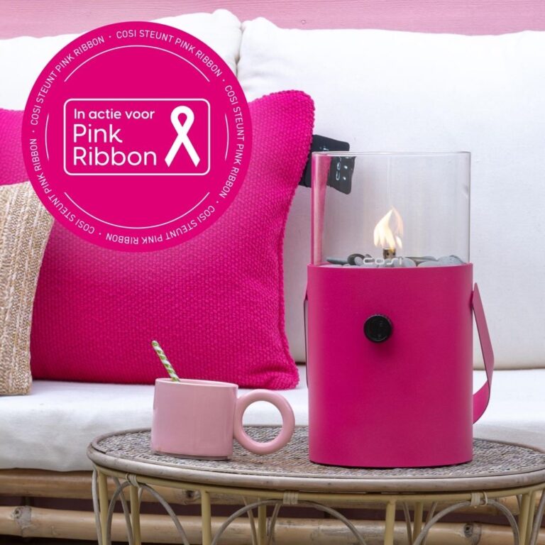 Cosiscoop Original Pink Ribbon gaslantaarn