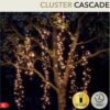 Cascade Cluster 432LED met 36 flash Classic Warm