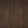 Ijspegelverlichting 360x60 cm - 180 LED Klassiek Warm (36 Flash lampjes)