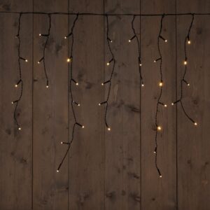 Ijspegelverlichting 360x60 cm - 180 LED Klassiek Warm (36 Flash lampjes)