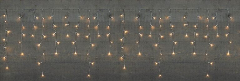 Ijspegelverlichting 360x60 cm - 180 LED Warm wit