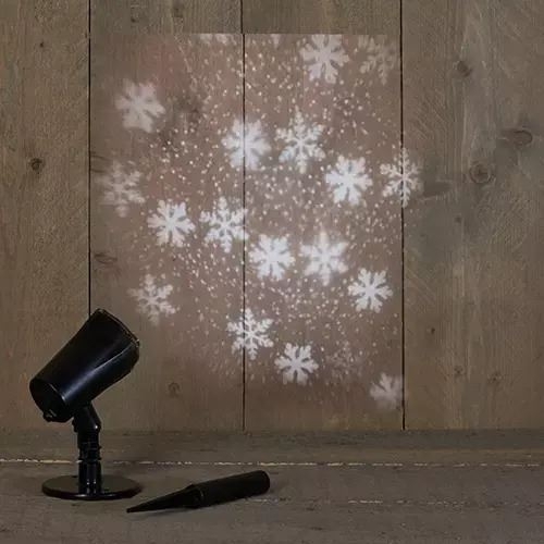 LED outdoor projector Sneeuwvlok met timer