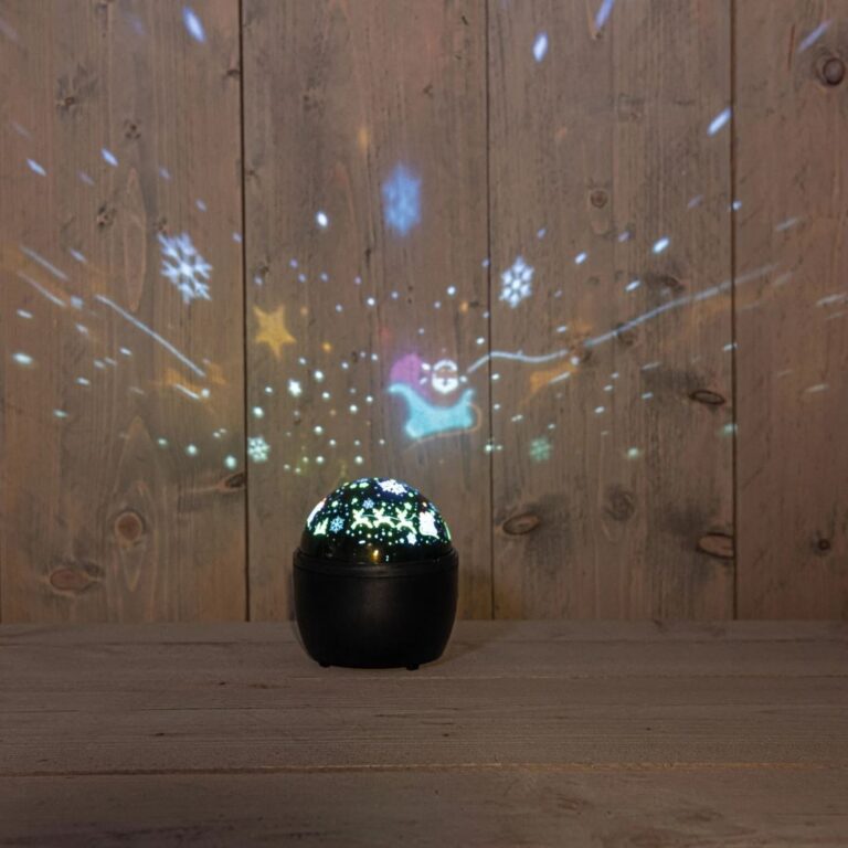 Projector kerstfiguren met LED verlichting