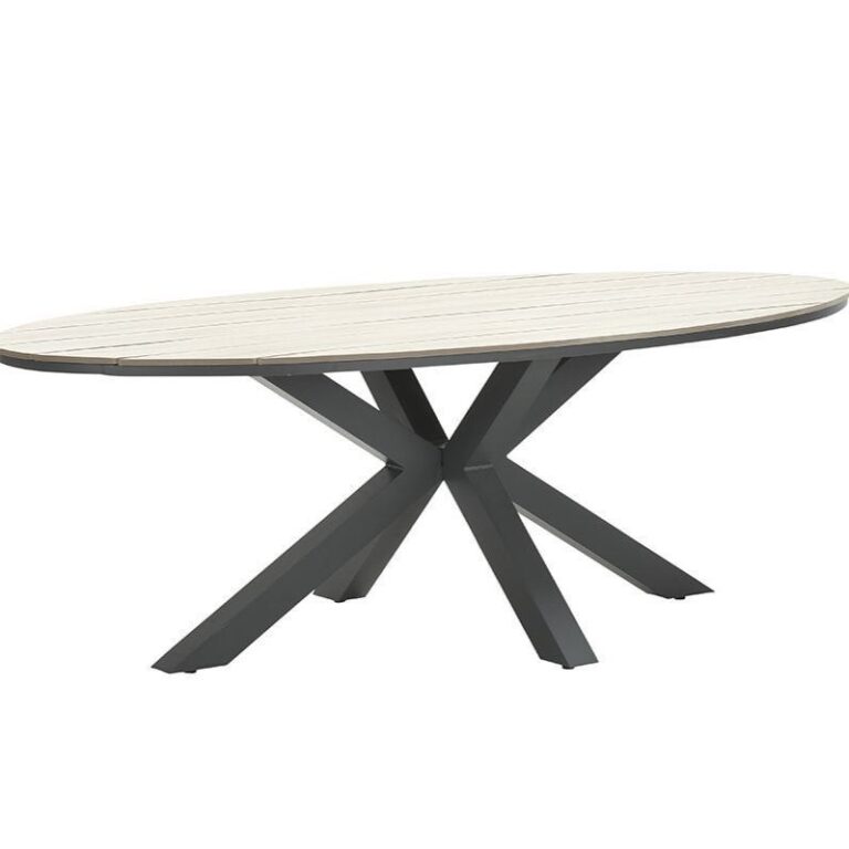 Garden Impressions Edison tuintafel 280x140cm ovaal