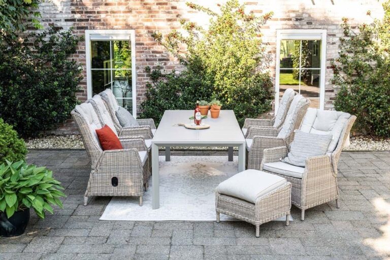 Garden Impressions Osborne verstelbare tuinstoel – Vintage Willow