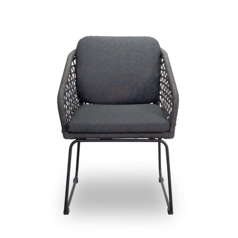 Knox tuinstoel - Lava Grey