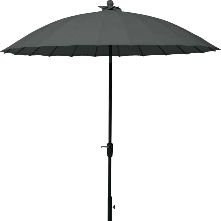 4 Seasons Outdoor Shanghai parasol 250cm Charcoal