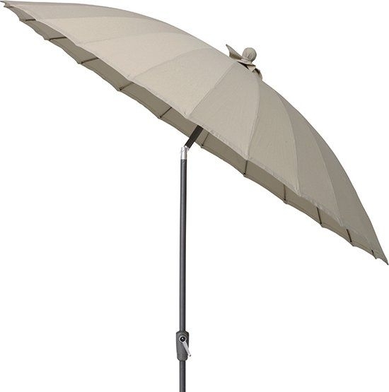 4 Seasons Outdoor Shanghai parasol 250cm Taupe