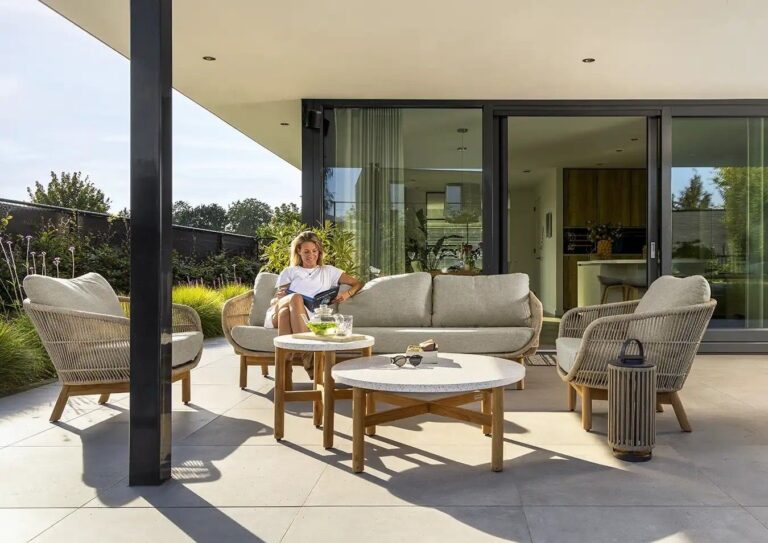 Callisto Outdoor Preston 3-zits loungebank