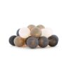 Cotton Ball Lights Outdoor lichtslinger Glamping Grey - verlengset