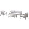 Garden Impressions Monti sofa loungeset 4-delig Taupe