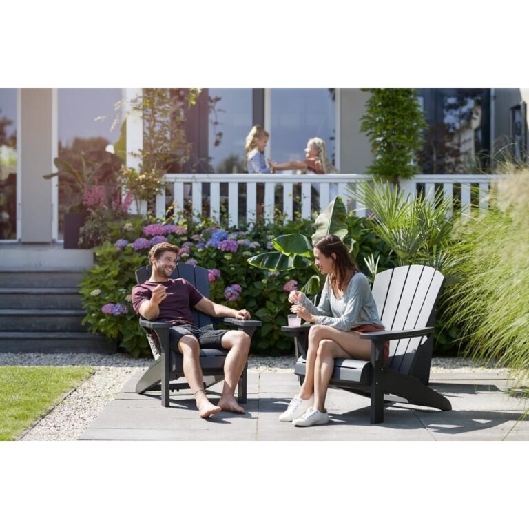 Keter Alpine Adirondack loungestoel - Antraciet