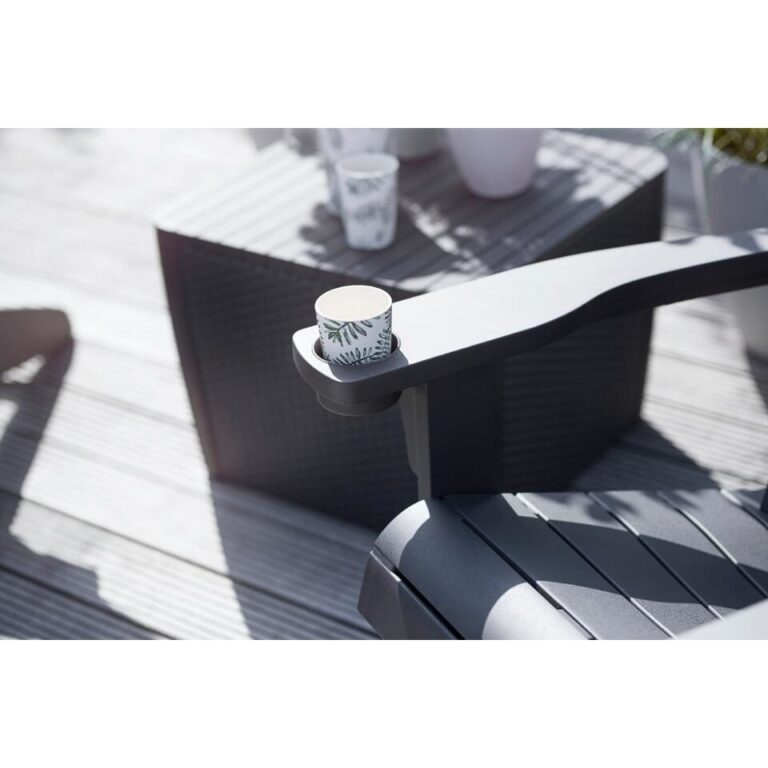 Keter Alpine Adirondack loungestoel - Antraciet