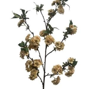 Kunstbloem Blossom spray 132cm Cream