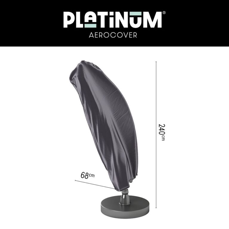 Parasolhoes Zweefparasol Platinum AeroCover 240x68cm