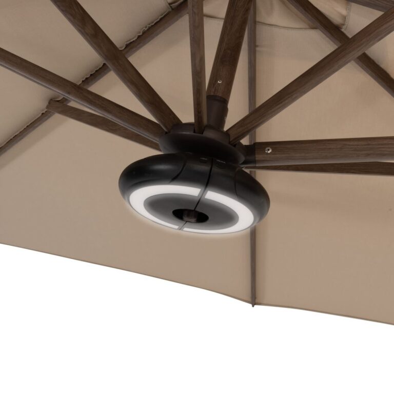 Parasolverlichting met 26 LEDs