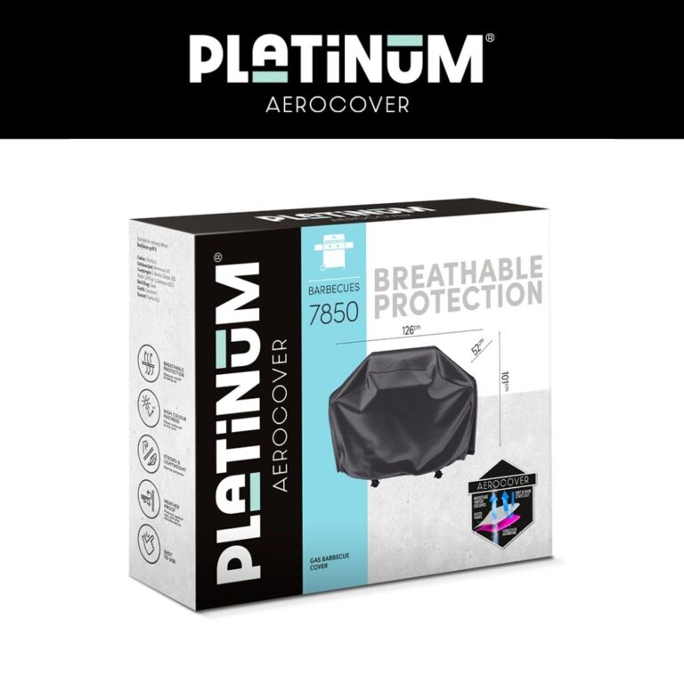 Platinum AeroCover Gasbarbecue hoes 126x52xH101