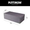 Platinum AeroCover Loungebankhoes 170x100xH70