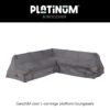 Platinum AeroCover Loungeset platformhoes 275x275x90xH30/45/70