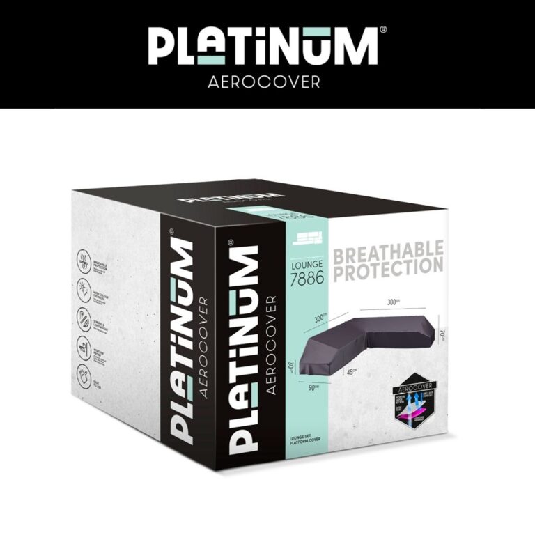 Platinum AeroCover Loungeset platformhoes 300x300x90xH30/45/70