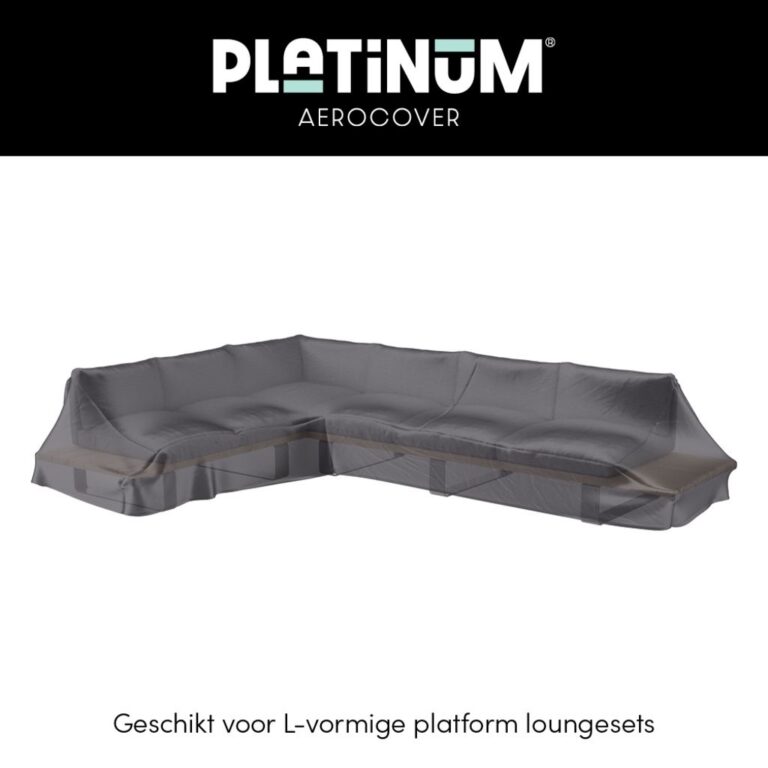 Platinum AeroCover Loungeset platformhoes links 350x275x90xH30/45/70