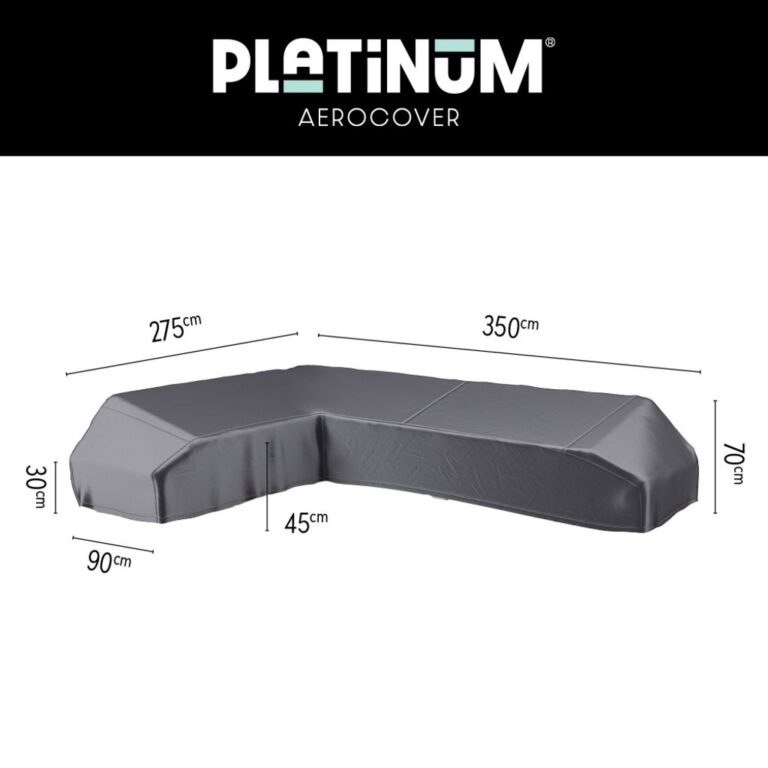 Platinum AeroCover Loungeset platformhoes links 350x275x90xH30/45/70