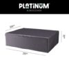 Platinum AeroCover Loungesethoes 210x200xH70