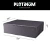 Platinum AeroCover Loungesethoes 220x220xH70