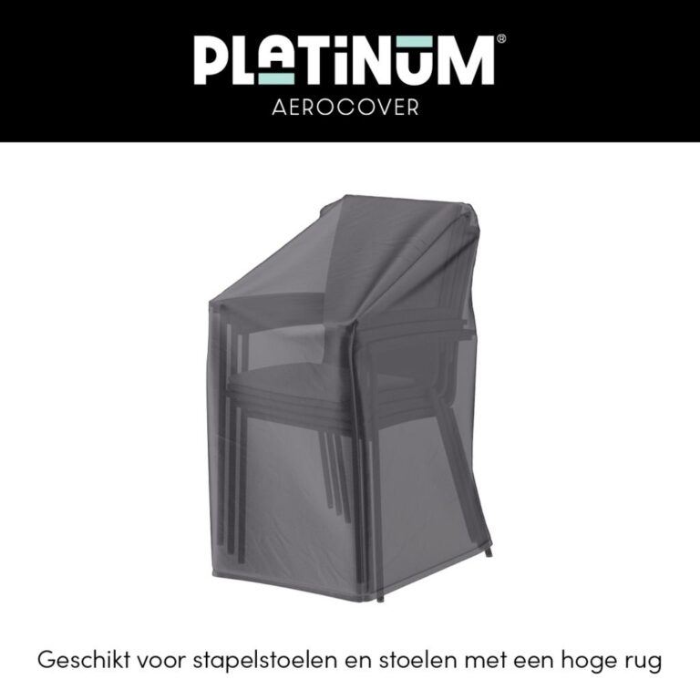 Platinum AeroCover Stapelstoelhoes/ gasveerstoelhoes 67x67xH80/110