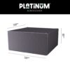 Platinum AeroCover Tuinsethoes 130x130xH85