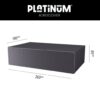 Platinum AeroCover Tuinsethoes 260x190xH85