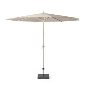 Platinum Sun & Shade parasol Riva 300cm rond – Ivoor / Sandstone