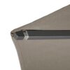 Platinum Sun & Shade parasol Riva 350cm rond - ecru