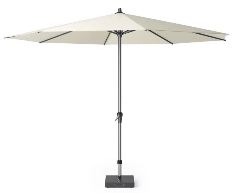 Platinum Sun & Shade parasol Riva 350cm rond - ecru