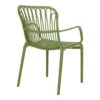 Rattie stapelbare tuinstoel Olijfgroen
