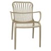 Rattie stapelbare tuinstoel Taupe