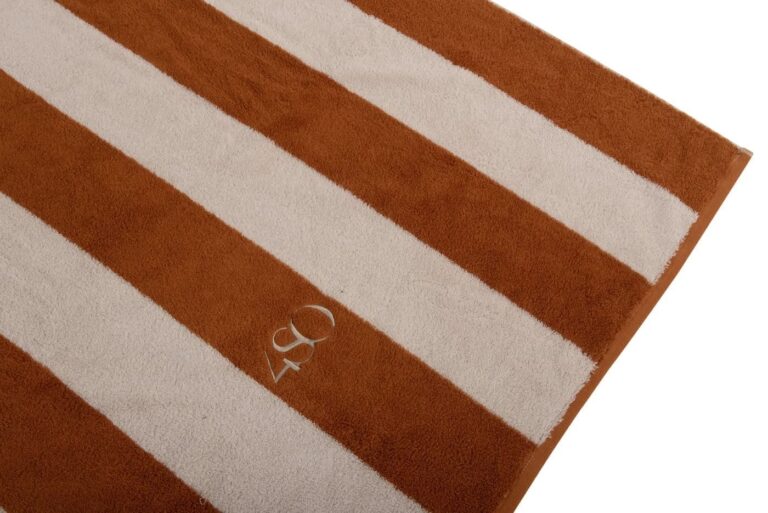 4 Seasons Outdoor Handdoek 180x100cm Caramel/Zand