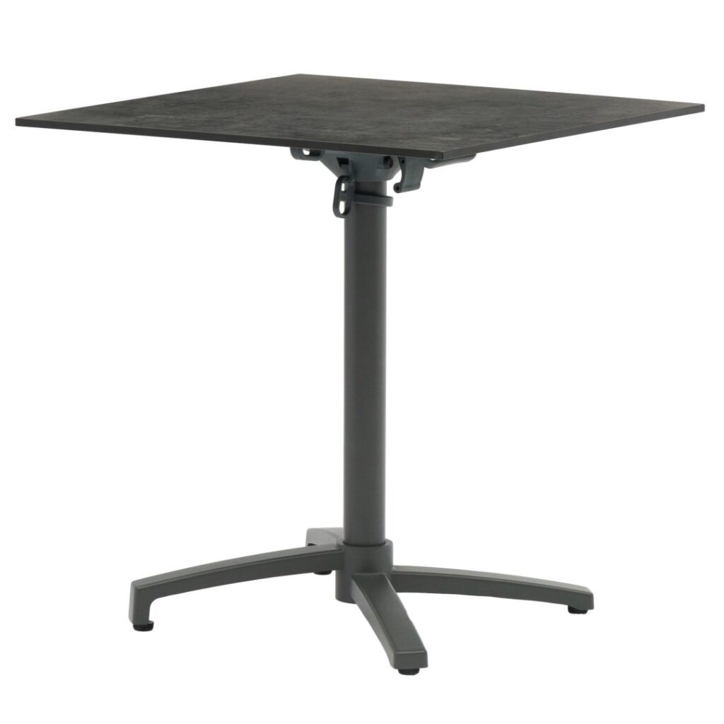 Julia HPL klaptafel 70x70cm - Grijs