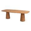 Taste by 4 Seasons Outdoor Capri tuintafel barrel-vorm teak 240 x 110 cm
