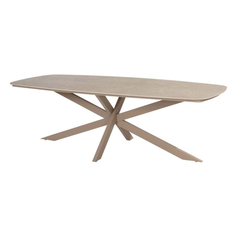 Taste by 4 Seasons Outdoor Prado tuintafel 240cm keramiek - Latte