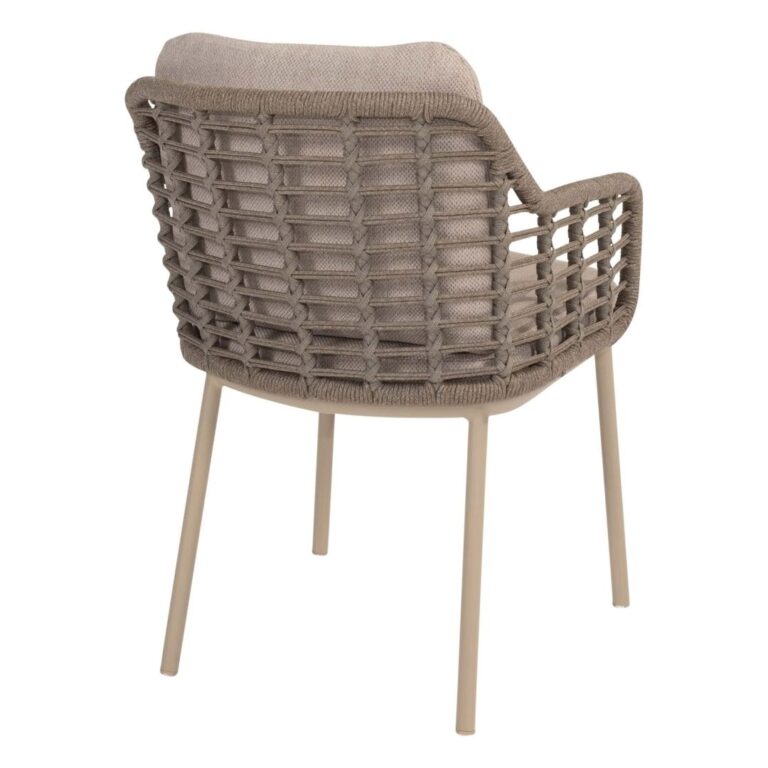 Taste by 4 Seasons Outdoor Puglia dining stoel - Taupe/Latte