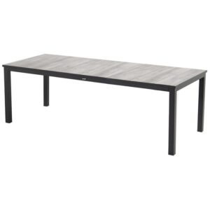 Hartman Comino tuintafel 223x105cm – Zwart