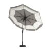 Hartman Tubb parasol 300cm rond - grijs