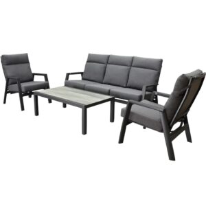 Lesli Ohio sofa loungeset 5 persoons