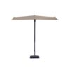 madison Parasol Sun Wave 270x150cm Ecru