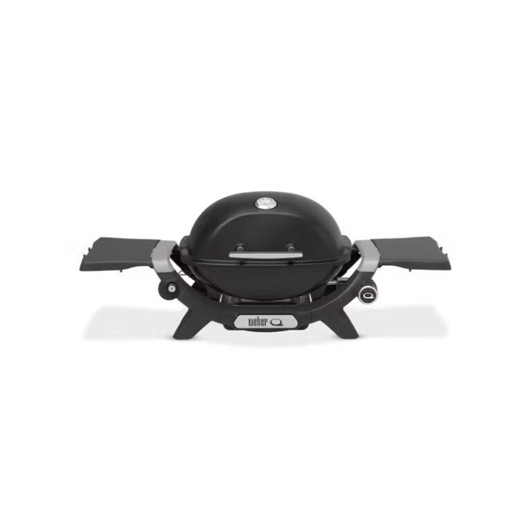 Weber Q1200N gas BBQ + zijtafels